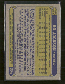 1987 Topps Bo Jackson Rookie #170