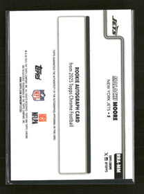2025 Topps Chrome R. R. Auto Purple Lava Refractor Malachi Moore #/75 #RRA-MM