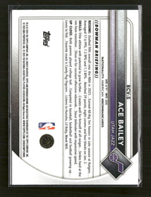 2025-26 Bowman Chrome Mojo Refractor Ace Bailey #BCV-5