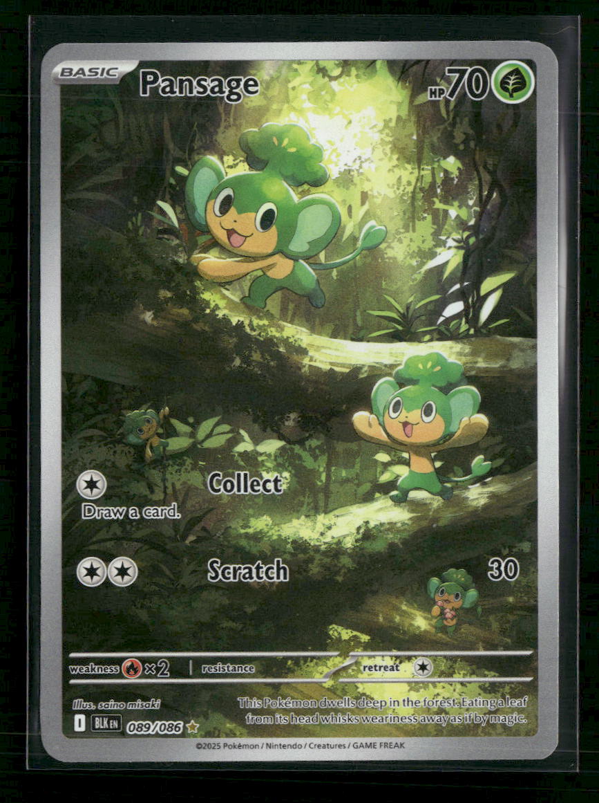 SV: Black Bolt Pansage #089/086