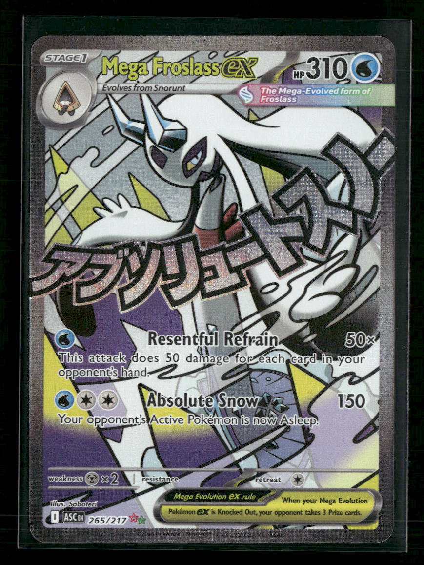 ME: Ascended Heroes Mega Froslass ex #265/217