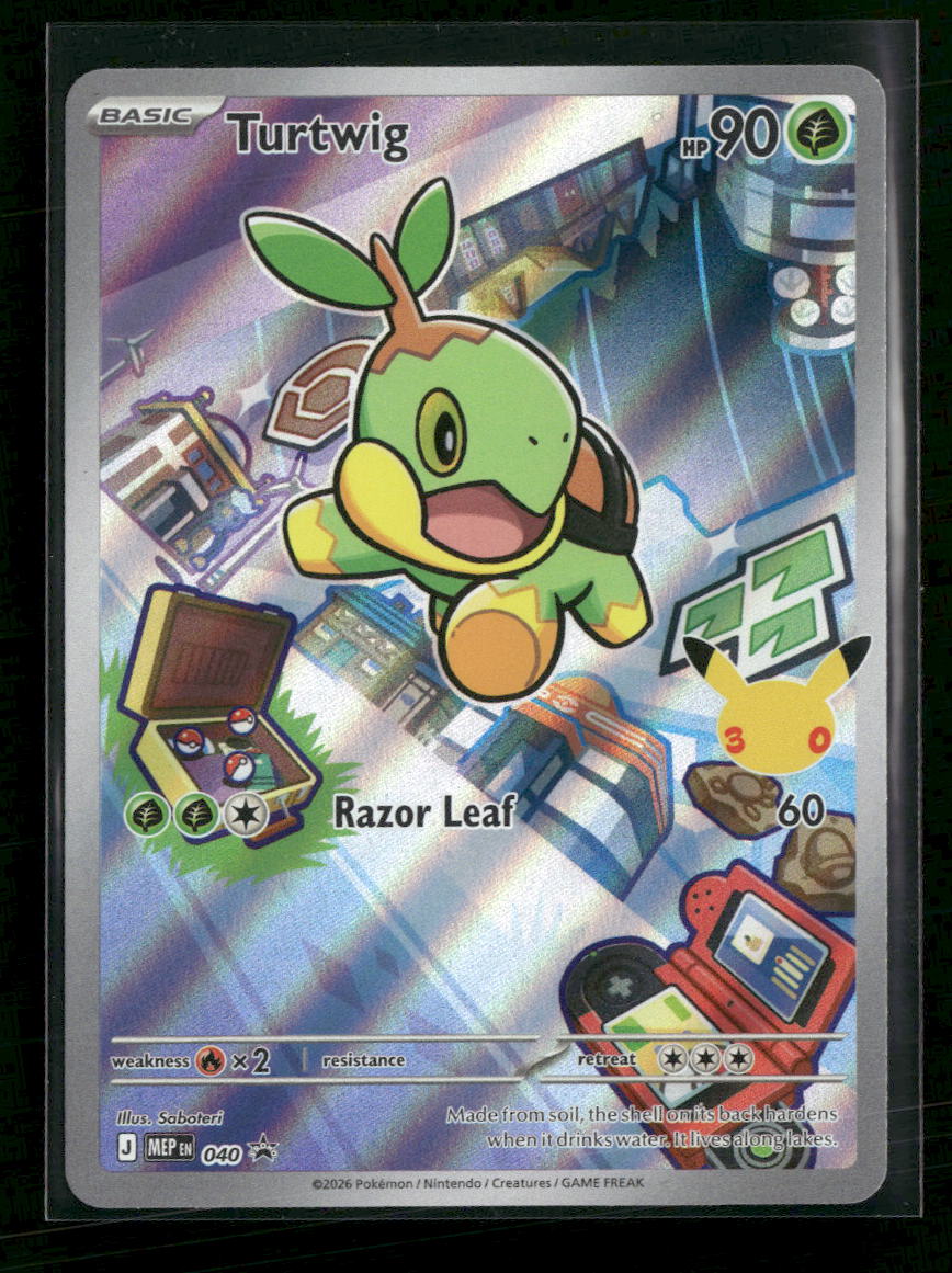 ME: Mega Evolution Promo Turtwig #040