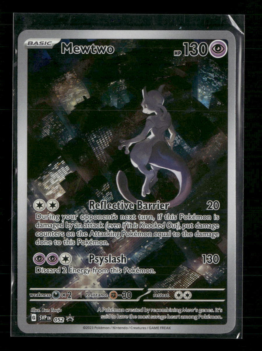SV: Scarlet & Violet Promo Cards Mewtwo #052