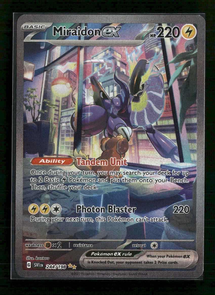 SV01: Scarlet & Violet Base Set Miraidon ex #244/198