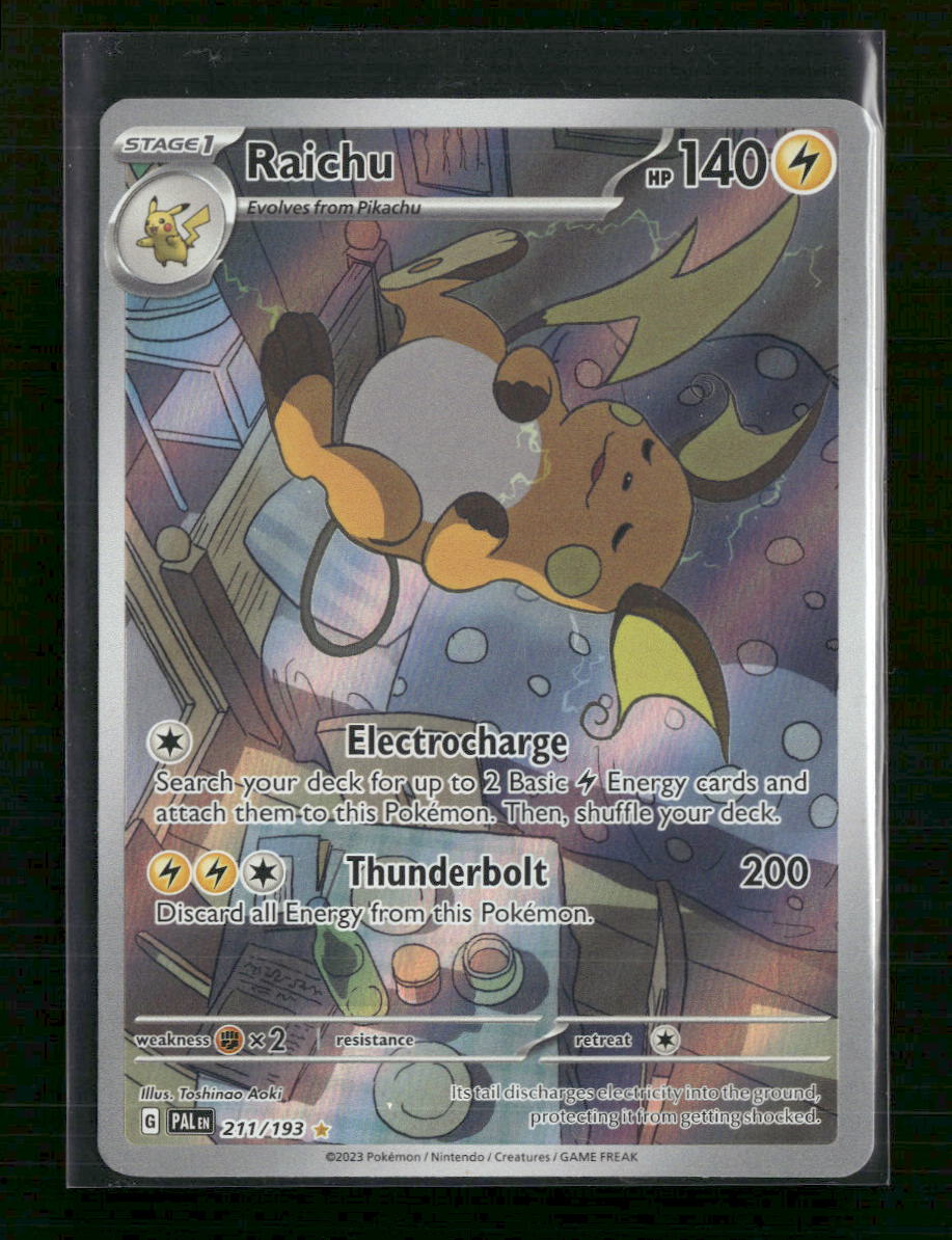 SV02: Paldea Evolved Raichu #211/193