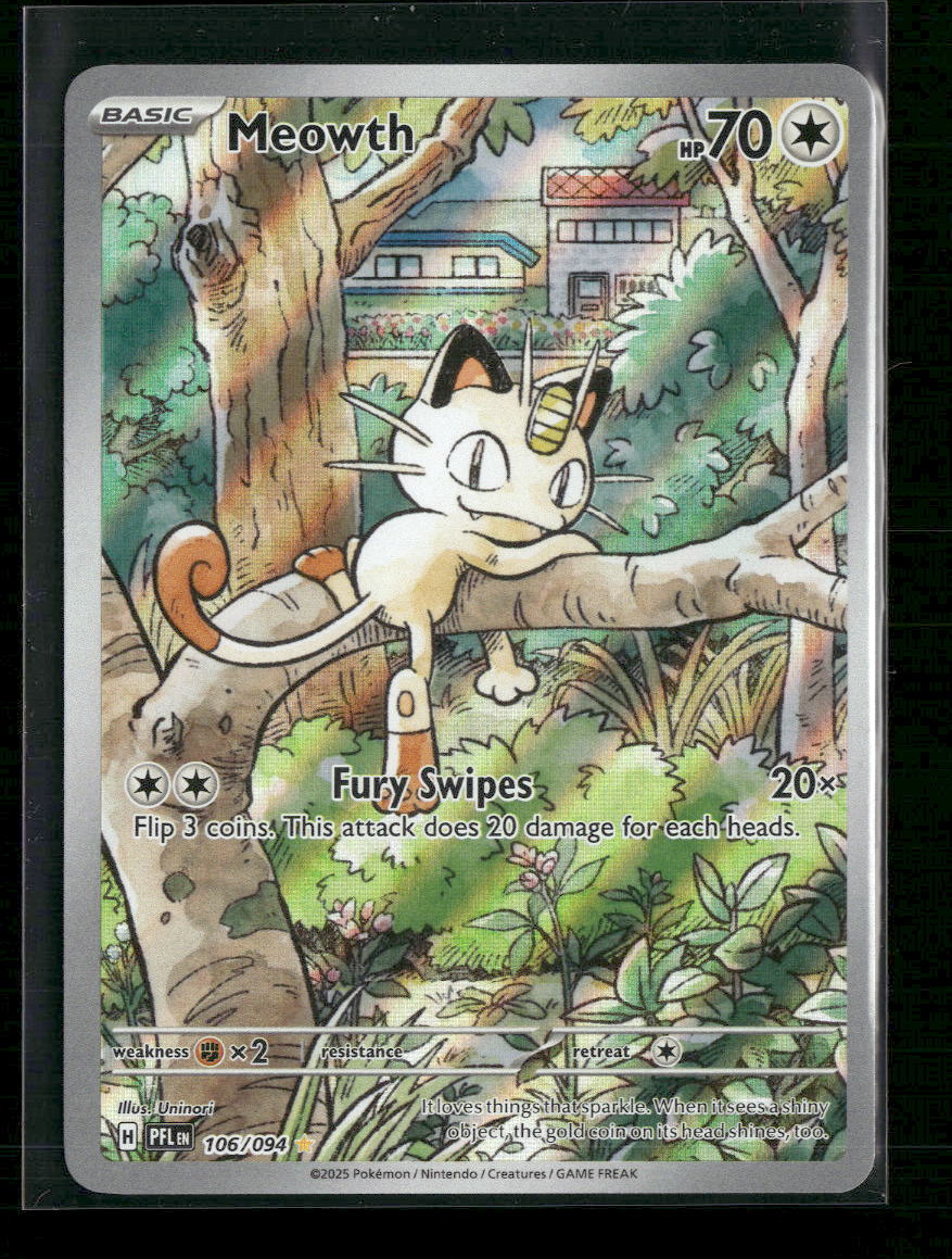 ME02: Phantasmal Flames Meowth #106/094