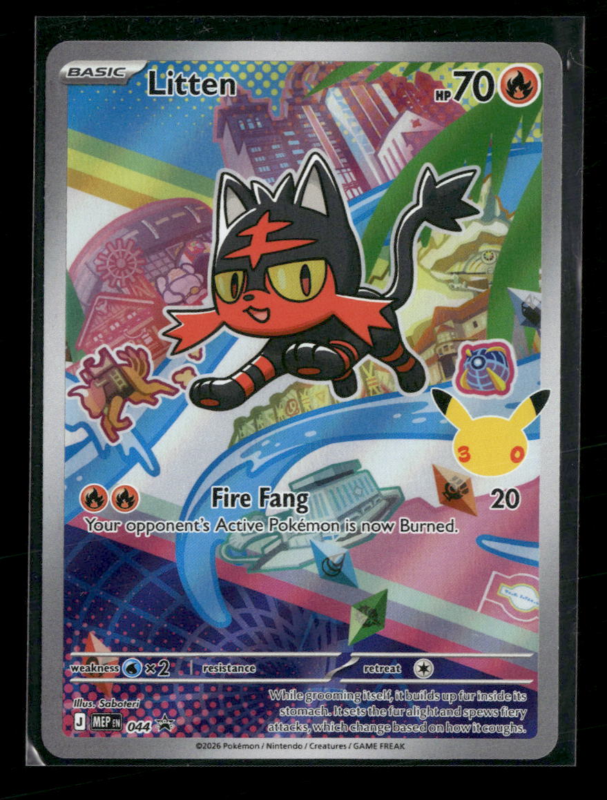 ME: Mega Evolution Promo Litten #044