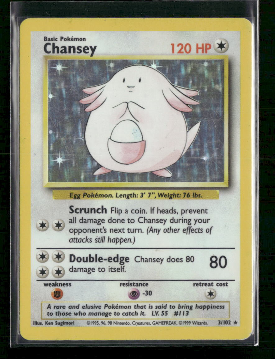 Base Set Chansey #003/102