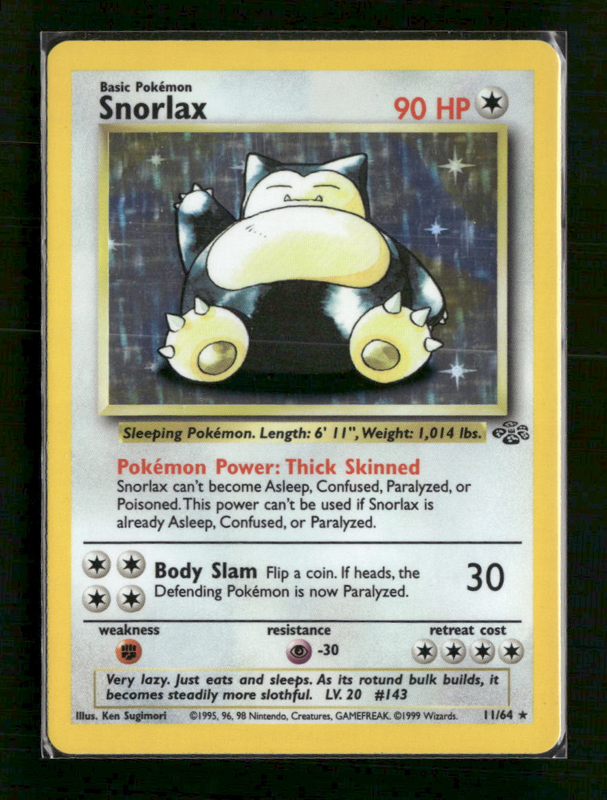 Jungle Snorlax (11) Unlimited #11/64