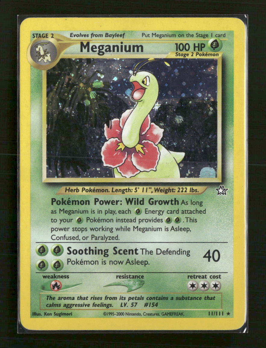 Neo Genesis Meganium (11) Unlimited #011/111
