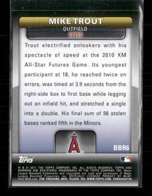 2011 Bowman Bowman's Brightest Mike Trout #BBR6