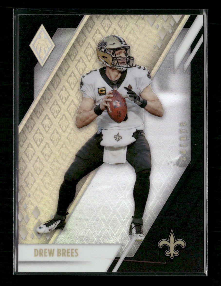 2021 Panini Phoenix Black Drew Brees #/10 #60