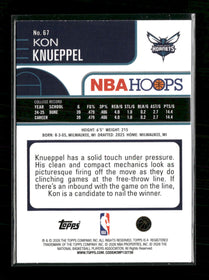 2025-26 Hoops Light Burst Kon Knueppel Rookie #67
