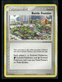Emerald Battle Frontier Reverse Holofoil #75/106