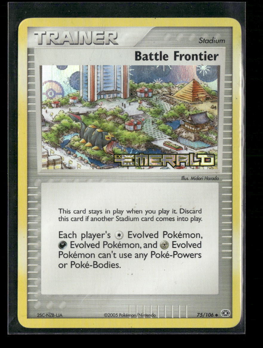 Emerald Battle Frontier Reverse Holofoil #75/106