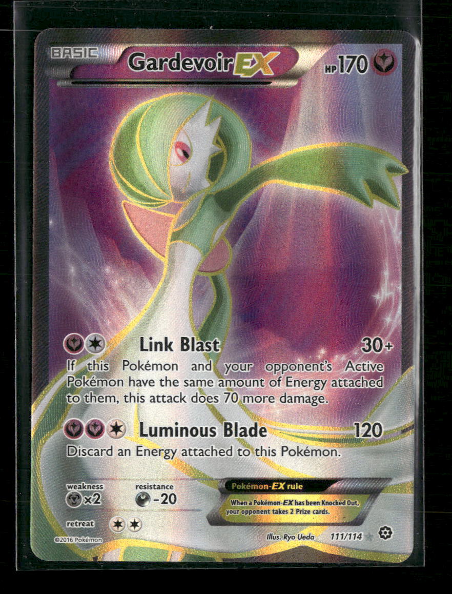 XY - Steam Siege Gardevoir EX (Full Art) #111/114