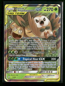 SM - Unified Minds Rowlet & Alolan Exeggutor GX #1/236