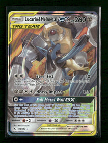SM - Unbroken Bonds Lucario & Melmetal GX #120/214