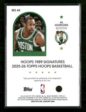 2025-26 Topps Hoops 1989 Signatures Al Horford #89S-AH