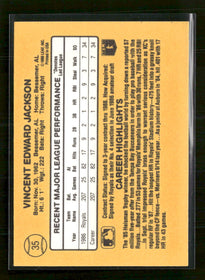 1987 Donruss Bo Jackson Rookie #35