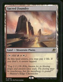 Edge of Eternities Sacred Foundry #256