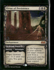 Wilds of Eldraine Virtue of Persistence (Showcase) #281