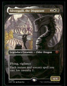 Secrets of Strixhaven Silverquill, the Disputant (Borderless) #287