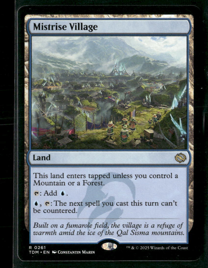 Tarkir: Dragonstorm Mistrise Village #261