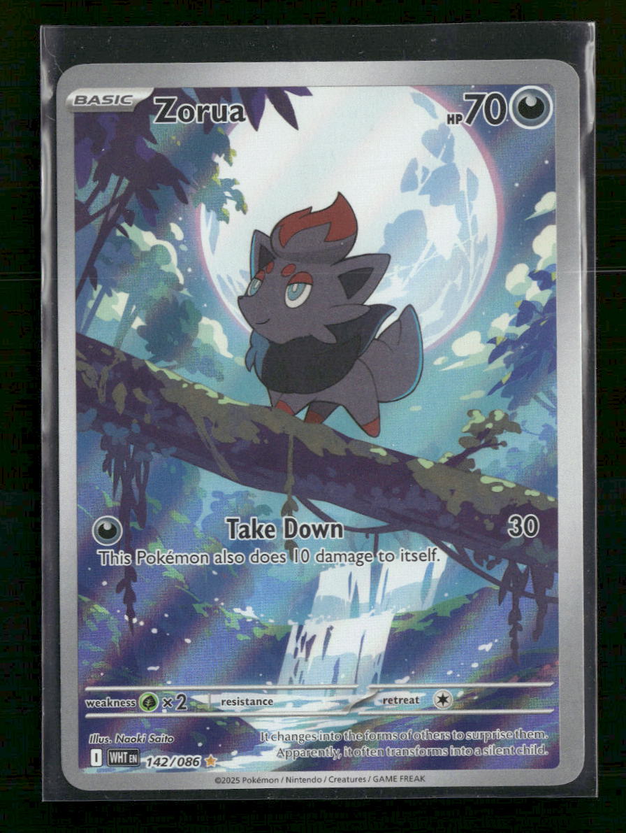 SV: White Flare Zorua #142/086