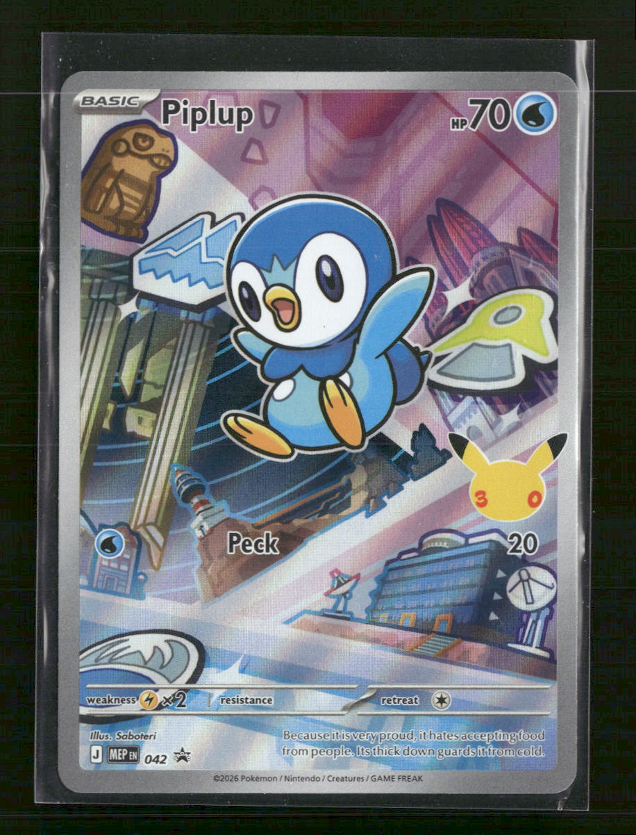 ME: Mega Evolution Promo Piplup #042