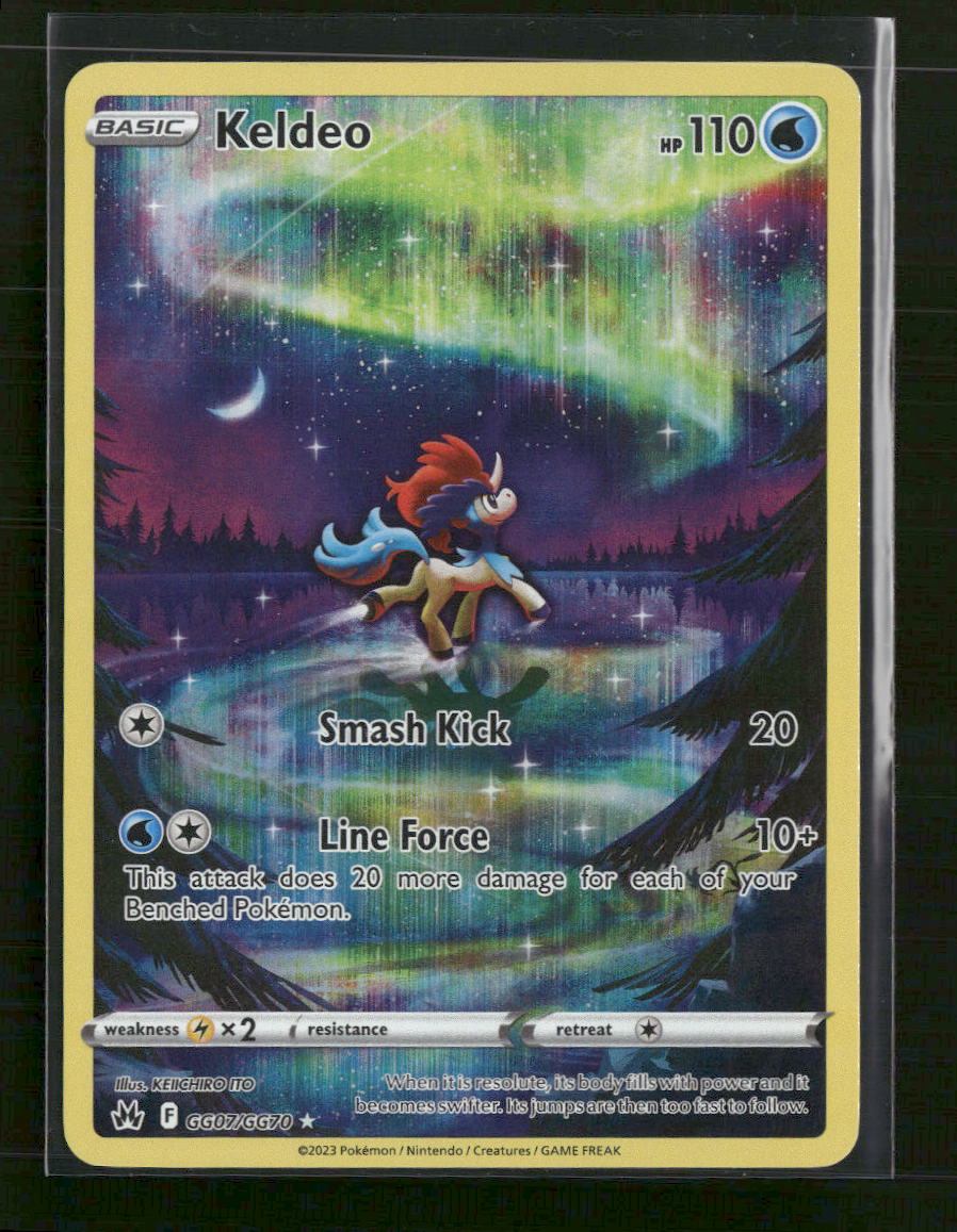 SWSH: Crown Zenith: Galarian Gallery Keldeo #GG07/GG70