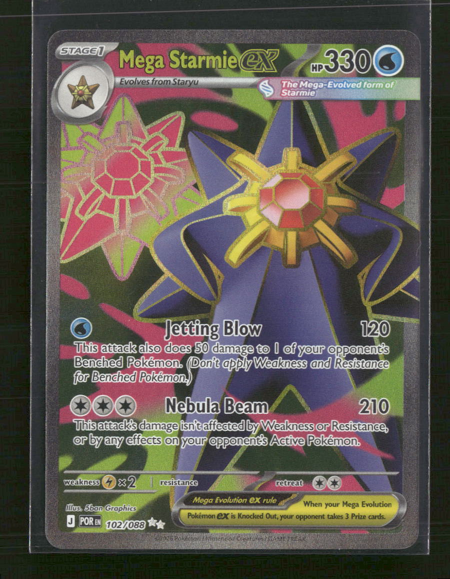 ME03: Perfect Order Mega Starmie ex #102/088