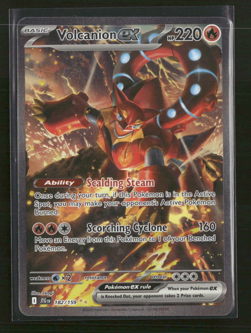 SV09: Journey Together Volcanion ex #182/159