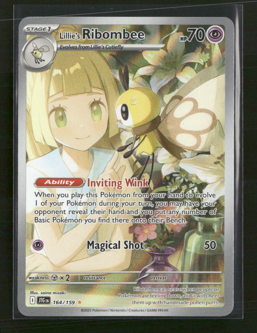 SV09: Journey Together Lillie's Ribombee #164/159