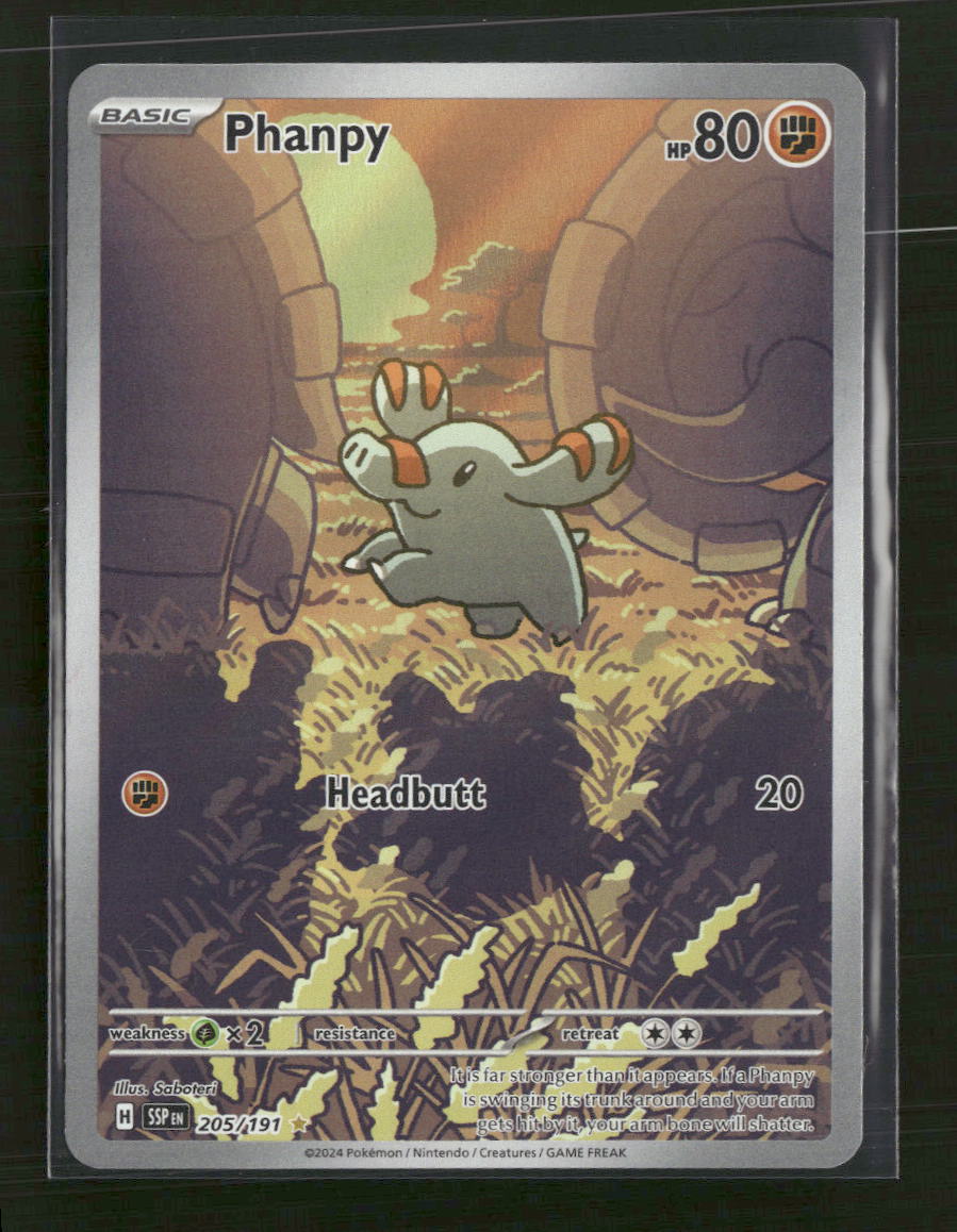 SV08: Surging Sparks Phanpy #205/191