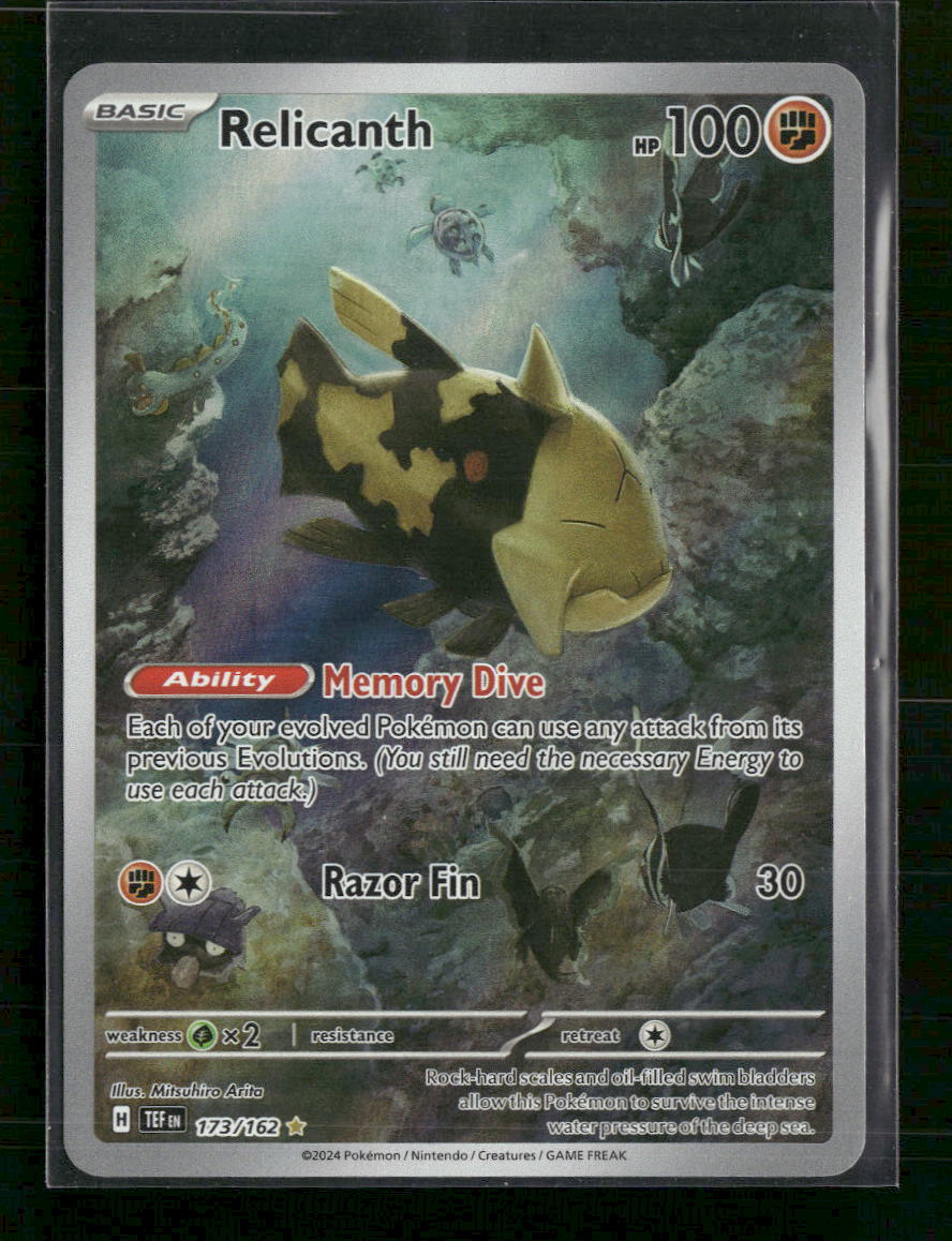 SV05: Temporal Forces Relicanth #173/162