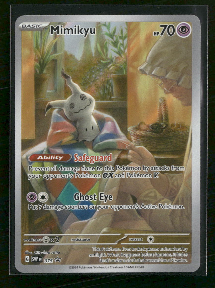 SV: Scarlet & Violet Promo Cards Mimikyu #075