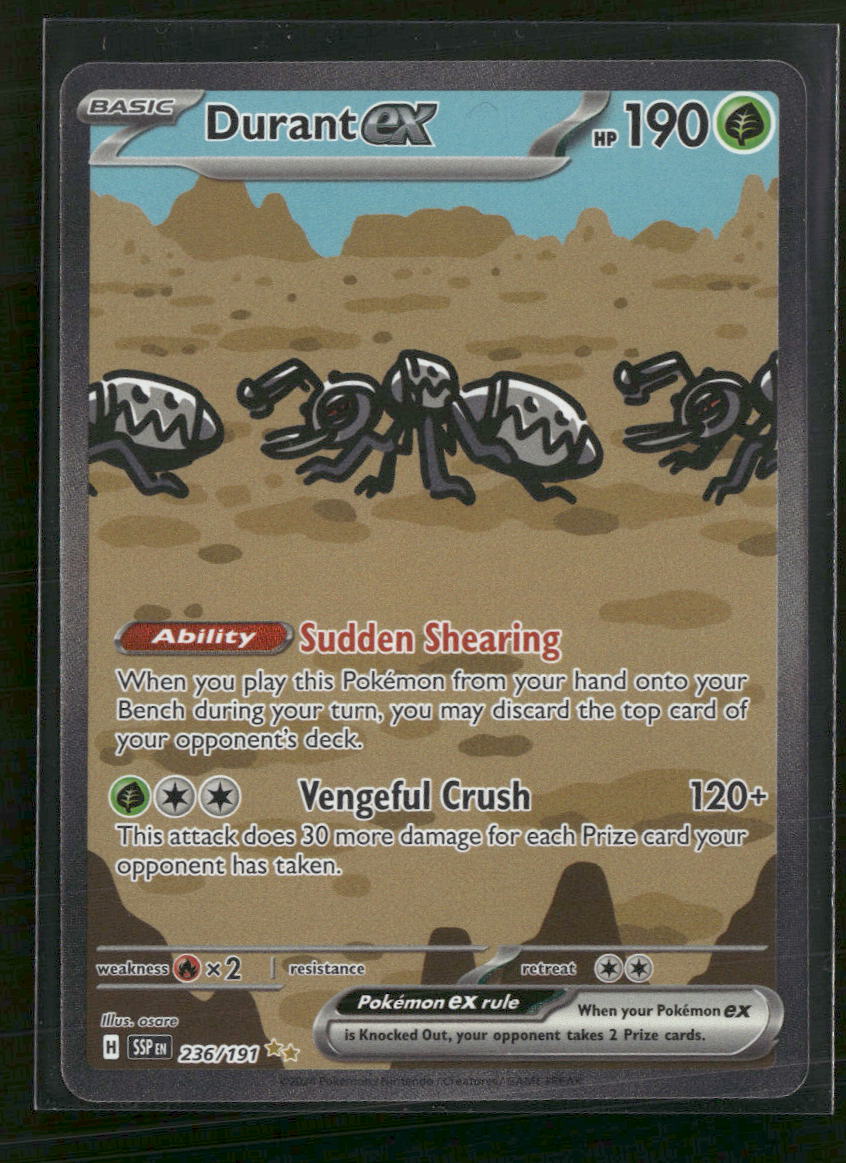 SV08: Surging Sparks Durant ex #236/191