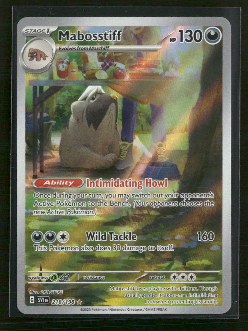 SV01: Scarlet & Violet Base Set Mabosstiff #218/198