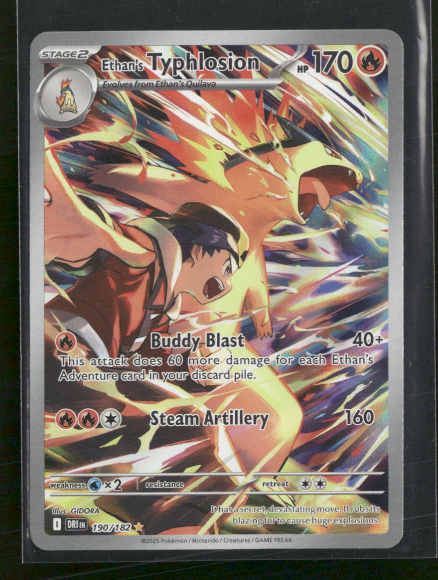 SV10: Destined Rivals Ethan's Typhlosion #190/182