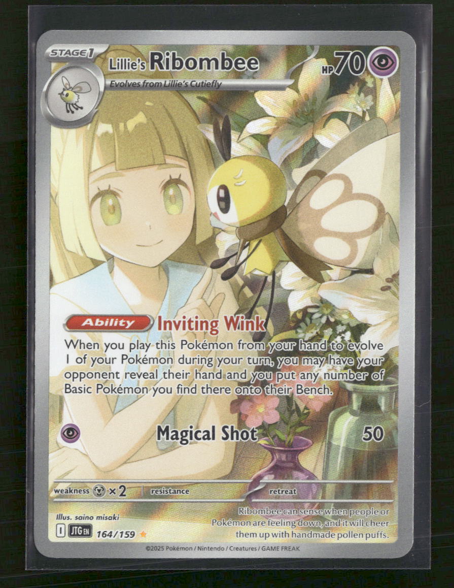 SV09: Journey Together Lillie's Ribombee #164/159