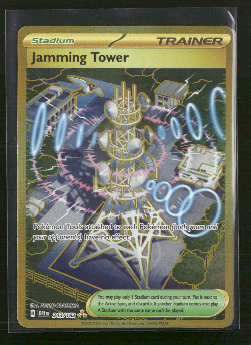 SV10: Destined Rivals Jamming Tower #243/182