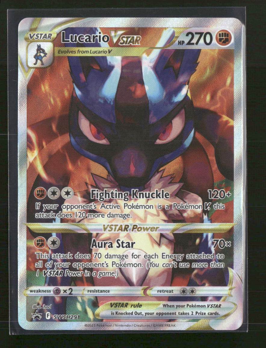 SWSH: Sword & Shield Promo Cards Lucario VSTAR #SWSH291