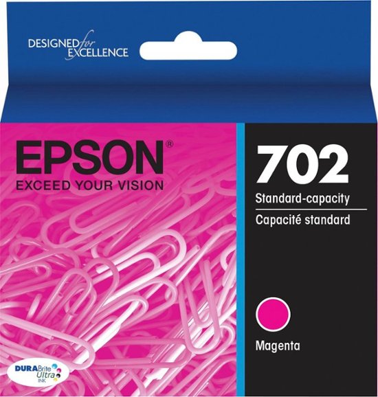 New, Pre-Owned - Epson T702 Magenta Standard Yield (T702320-S) Ink Cartridge