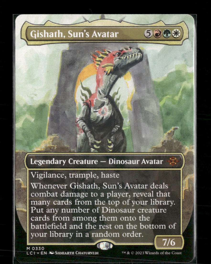 The Lost Caverns of Ixalan Gishath, Sun's Avatar (Borderless) #330