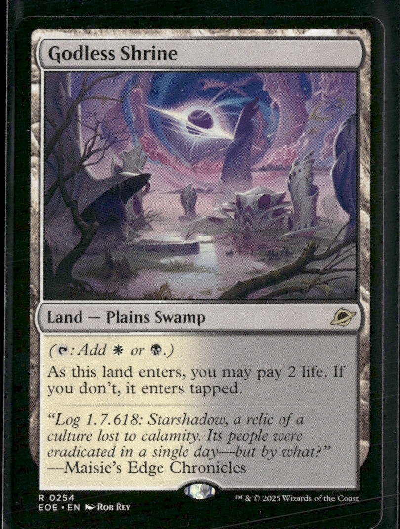 Edge of Eternities Godless Shrine #254
