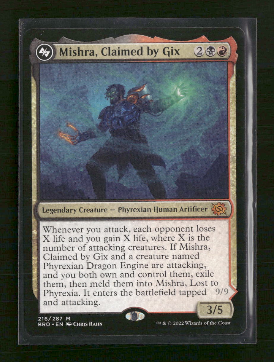 The Brothers' War Mishra, Claimed by Gix #216