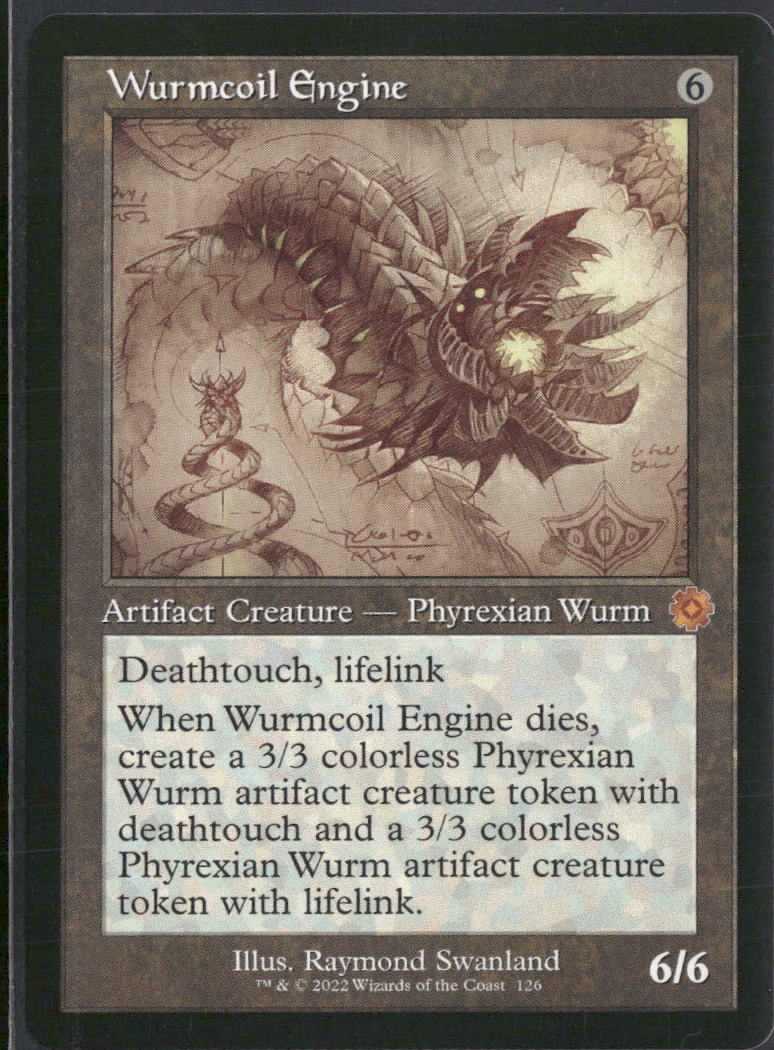 The Brothers' War: Retro Frame Artifacts Wurmcoil Engine (Schematic) #126