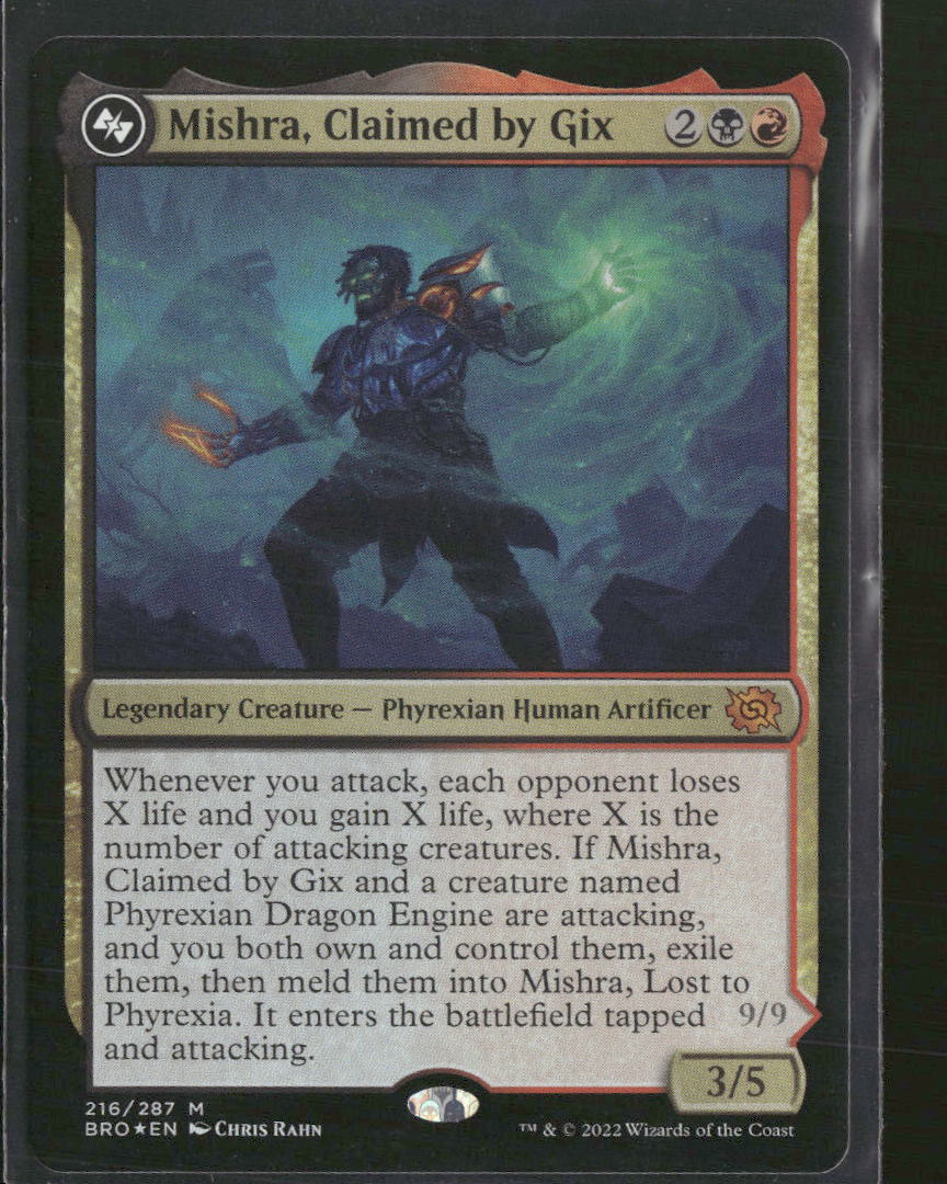 The Brothers' War Mishra, Claimed by Gix #216