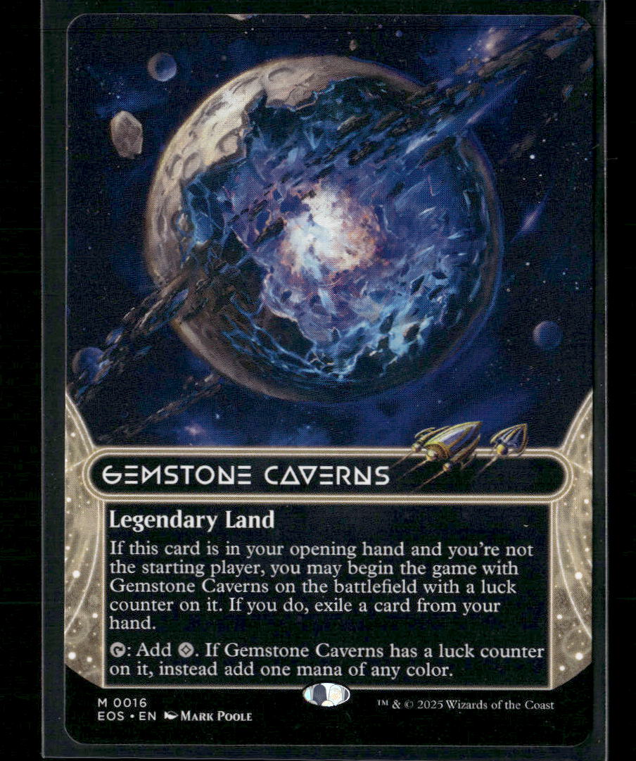Edge of Eternities: Stellar Sights Gemstone Caverns (0016) (Borderless) #16